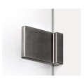 New Trendy Avexa gunmetal brushed walk-in 160x200cm - detal