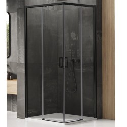 New Trendy Prime kabina kwadratowa 900x900x2000 mm black