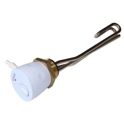Selfa grzałka jednofazowa z termostatem 2000W 5/4" miedź/nikiel
