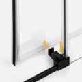 New Trendy Prime kabina kwadratowa 900x900x2000 mm black