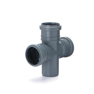 Armakan PCV czwórnik wew  PP 50/50/50/90°