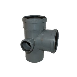 Armakan PCV czwórnik dwupłaszczowy wew  PP 110/50/110/90°prawy