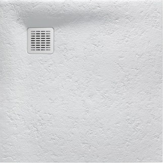 Roca Terran brodzik kompozytowy stonex 800x800x26 perłowy