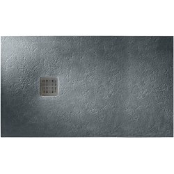 Roca Terran brodzik kompozytowy stonex 1200x800x28 szary łupek
