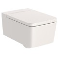 Roca Inspira square rimless miska wc podwieszana beżowa