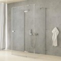 New Trendy Reflexa kabina przyścienna 900x900x2000 mm chrom