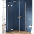 New Trendy Avexa kabina prostokątna 1000x1200x2000 mm gold brushed