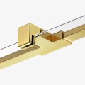 New Trendy Avexa kabina prostokątna 1000x1200x2000 mm gold brushed
