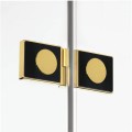 New Trendy Avexa kabina prostokątna 1000x1200x2000 mm gold brushed
