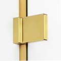 New Trendy Avexa kabina prostokątna 900x1000x2000 mm gold brushed