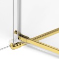 New Trendy Avexa kabina prostokątna 1100x900x2000 mm gold brushed
