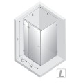 New Trendy Avexa kabina prostokątna 1100x900x2000 mm gold shine
