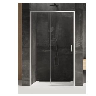 New Trendy Prime drzwi wnękowe prawe chrom 130x200