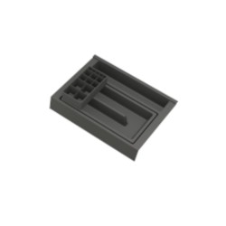 Elita Organizer modułowy antracyt mat m35