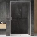 New Trendy Prime drzwi wnękowe prawe chrom 130x200