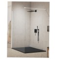 New Trendy Kabina Walk-In Velio Gold Satin 120X200cm