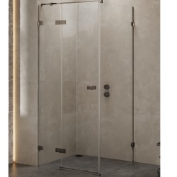 New Trendy Avexa kabina prostokątna 800x900x2000 mm gunmetal brushed