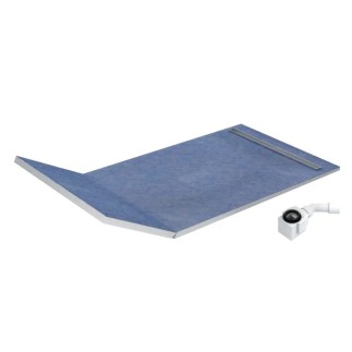 Schedpol Slim Lux brodzik kwadratowy 130+50x90cm