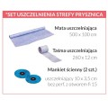 Schedpol Slim Lux brodzik kwadratowy 80x80cm - uszczelnienie