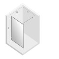 New Trendy Avexa gold brushed walk-in 100x200 cm-rys.tech.