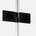 New Trendy Avexa kabina prostokątna 1100x900x2000 mm black