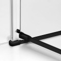 New Trendy Avexa kabina prostokątna 1100x900x2000 mm black