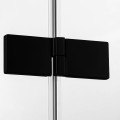 New Trendy Avexa kabina 5-kątna asymetryczna 1000x800x2000 mm black