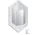 New Trendy Avexa kabina pięciokątna 1000x800x2000 mm gold brushed