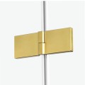 New Trendy Avexa kabina 5-kątna asymetryczna 1000x800x2000 mm gold brushed