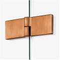 New Trendy Avexa kabina prostokątna 1000x700x2000 mm copper brushed