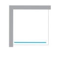 New Trendy Avexa kabina walk-in 1200x2000 mm gunmetal brushed