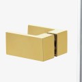 New Trendy Avexa kabina 5-kątna asymetryczna 1000x800x2000 mm gold brushed