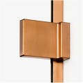 New Trendy Avexa kabina prostokątna 1000x700x2000 mm copper brushed