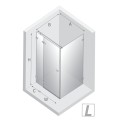New Trendy Avexa XR kabina prostokątna 1000x800x2000 mm gold shine