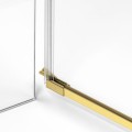 New Trendy Avexa kabina 5-kątna asymetryczna 1000x800x2000 mm gold brushed