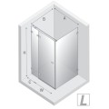 New Trendy Avexa kabina prostokątna 1000x900x2000 mm gunmetal brushed