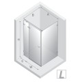New Trendy Avexa kabina prostokątna 1200x800x2000 mm copper brushed