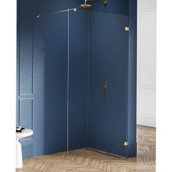 New Trendy Avexa kabina walk-in U 900x2000 mm gold brushed