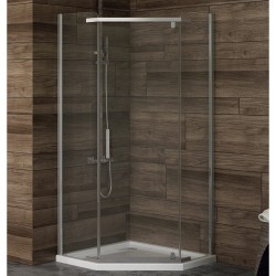 New Trendy New Komfort kabina pięciokątna U 800x800x1950 mm chrom