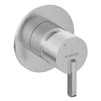 Deante Silia bateria prysznicowa podtynkowa bez przełącznika natrysku stal szczotkowana