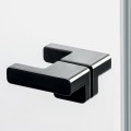 New Trendy Eventa kabina prostokątna 900x800x2000 mm black chrome