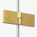 New Trendy Nesta kabina prostokątna 1000x800x2000 mm  gold brushed