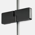 New Trendy Eventa kabina prostokątna 900x800x2000 mm black chrome