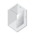 New Trendy Avexa kabina walk-in 1200x2000 mm gold brushed