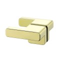 New Trendy Eventa kabina kwadratowa 1000x1000x2000 mm gold shine