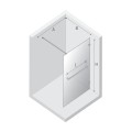 New Trendy Avexa kabina walk-in 900x2000 mm gunmetal brushed