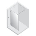 New Trendy Avexa kabina walk-in U 1100x2000 mm gold brushed