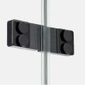 New Trendy Eventa kabina prostokątna 900x800x2000 mm black chrome