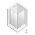 New Trendy Eventa kabina prostokątna 900x800x2000 mm black chrome