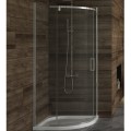 New Trendy New Komfort kabina półokrągła 800x800x1950 mm chrom